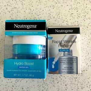 Neutrogena  cream and rapid wrinkle repair oil